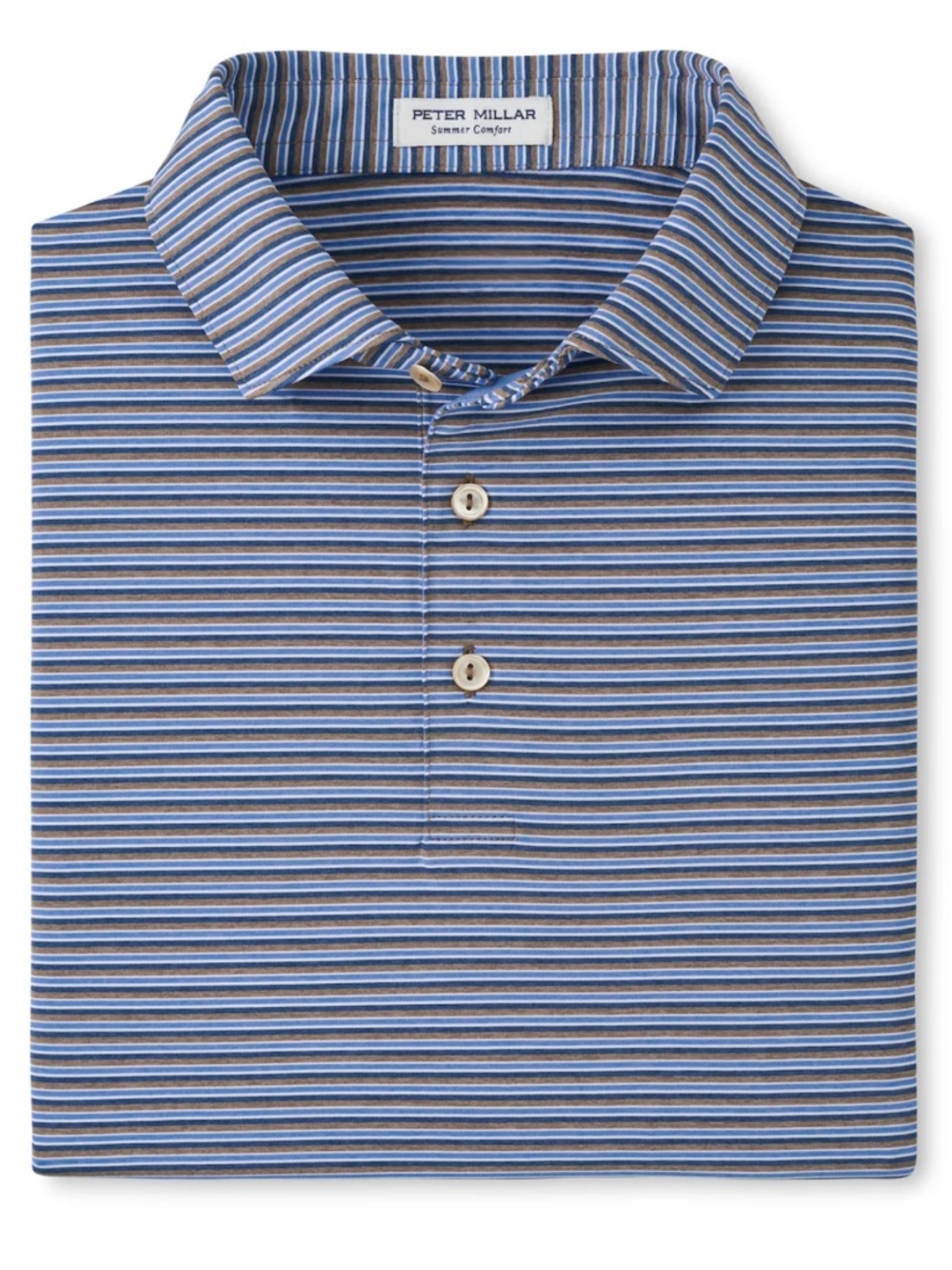 Peter Millar Men's XXL Poplar Brown Lenway Performance Jersey MSRP $108